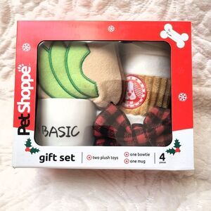Pet Shoppe Dog and Owner Coffee and Brunch 4 Piece Gift Set New in Box